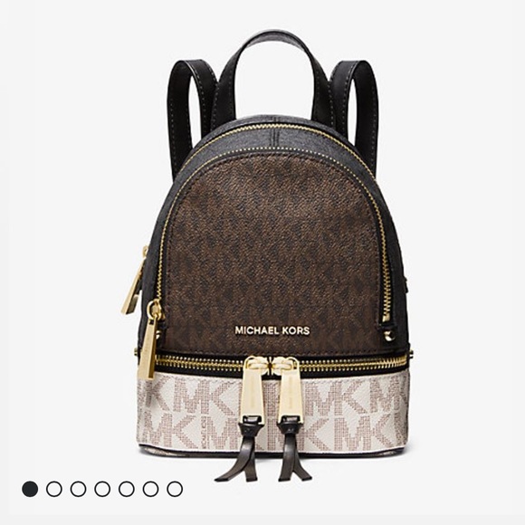 Michael Kors Mini Rhea Backpack - Picture 1 of 5